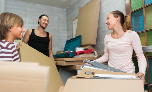 Moving truck service for local home and flat removals in Brentcross