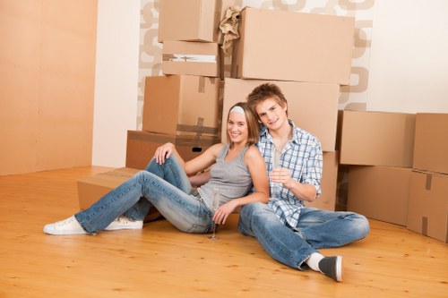Professional packing and unpacking services in Brentcross for a smooth home move