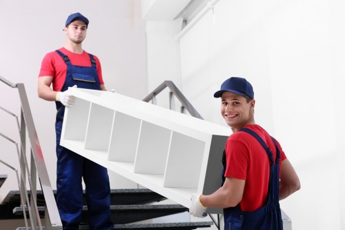 Booking and customer responsibility section for removal services