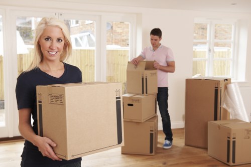 Moving van ready for an urgent Brentcross removal service