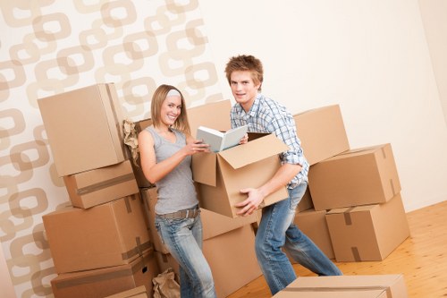 Commercial office removals and transport service in Brentcross