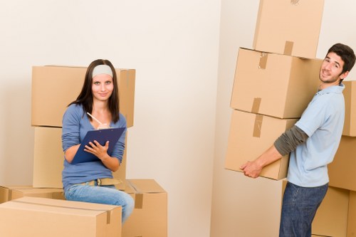 Local man and van moving items through Brentcross streets