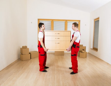 Moving day logistics for a Brentcross relocation